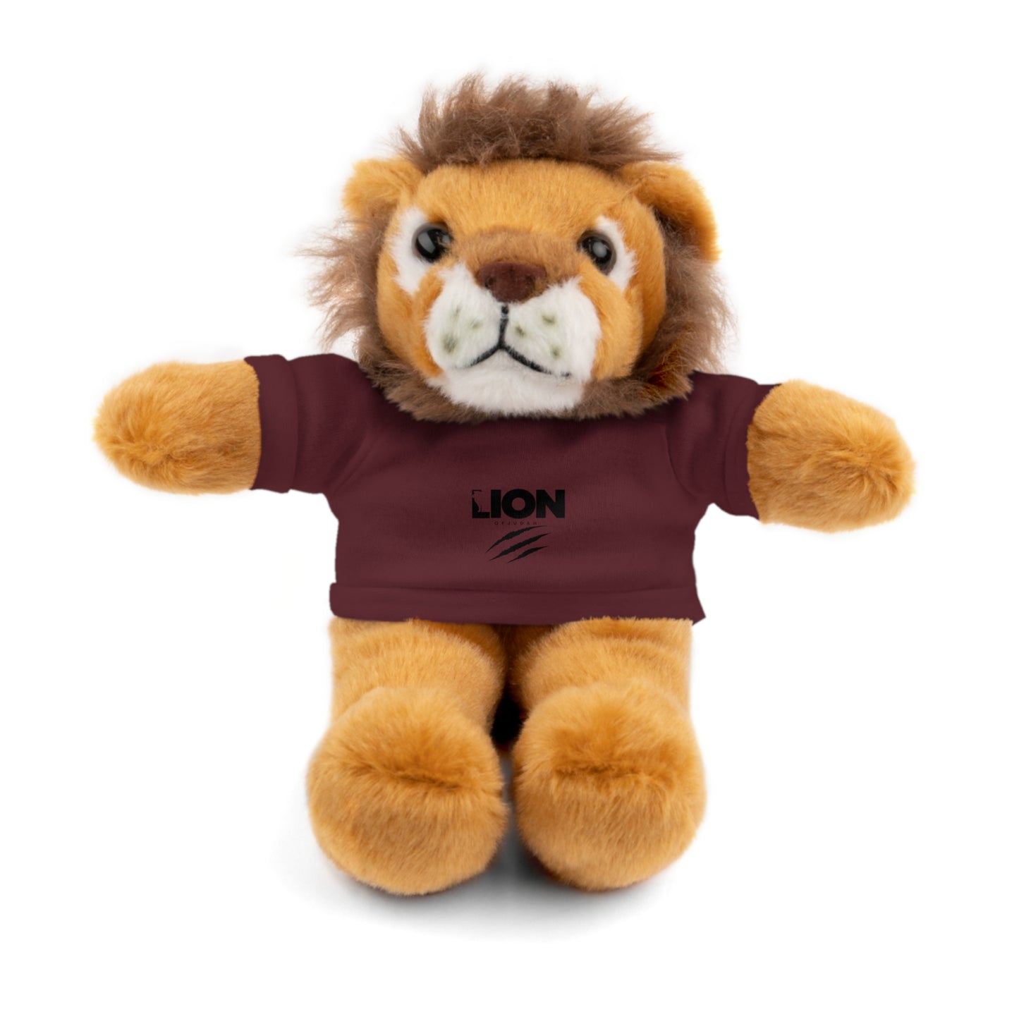 Lion of Judah Stuffed Animal with Tee - Perfect Gift for Kids and Lion Lovers