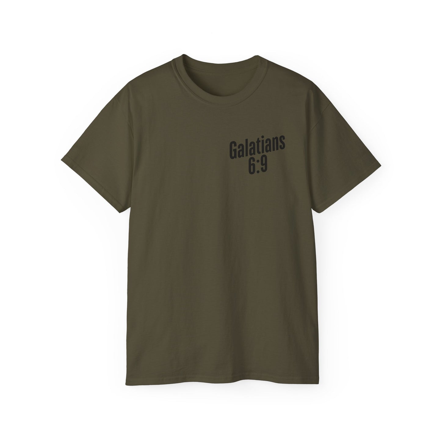 Galatians 6:9 Inspirational Unisex Ultra Cotton Tee