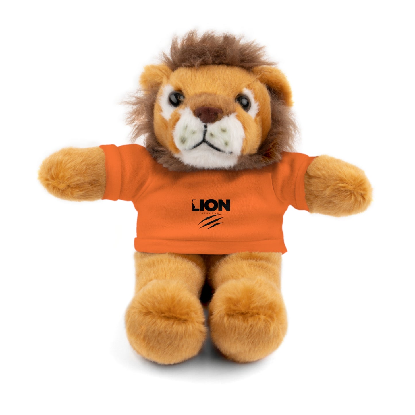 Lion of Judah Stuffed Animal with Tee - Perfect Gift for Kids and Lion Lovers