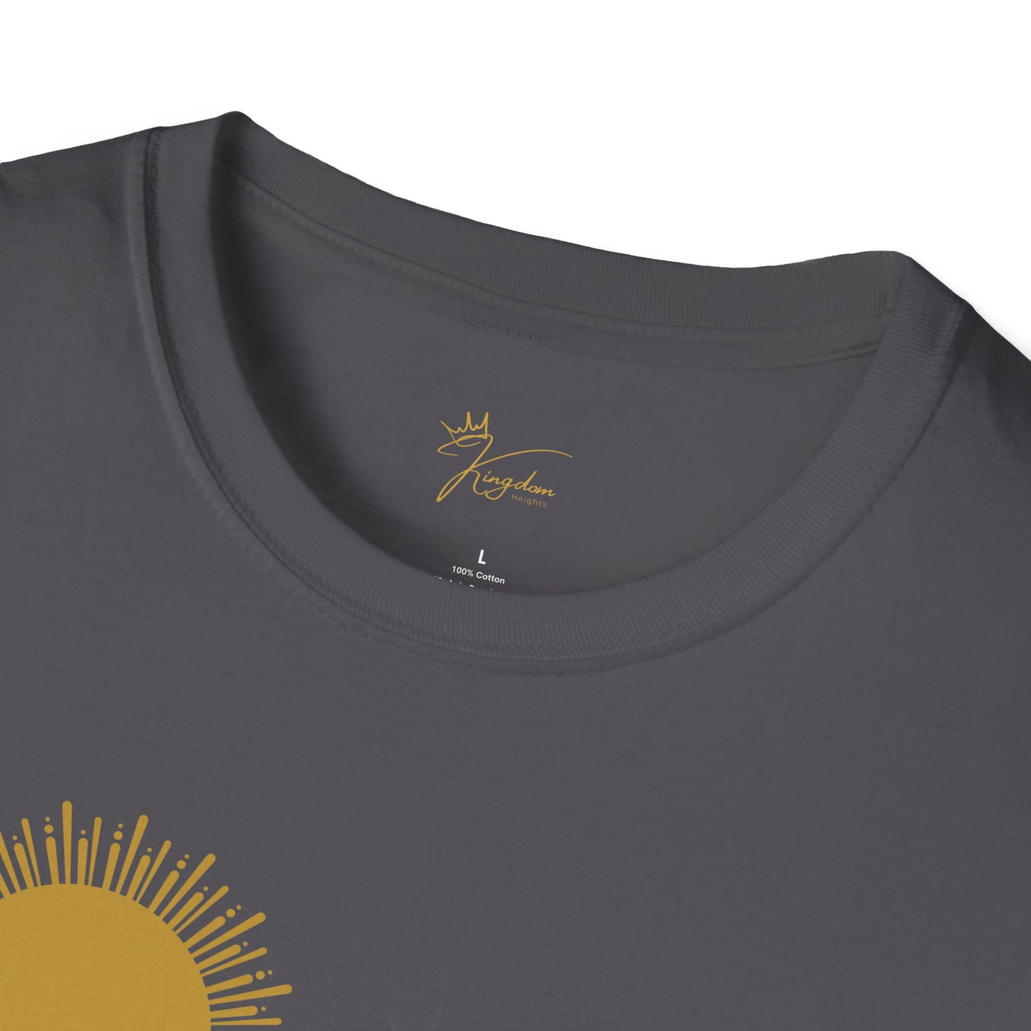 Inspirational Unisex Softstyle T-Shirt - 'He Is Not Here, For He Is Risen'