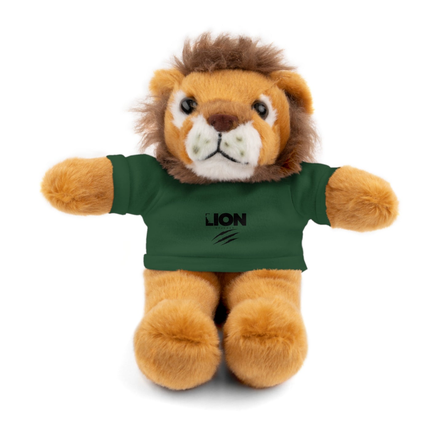 Lion of Judah Stuffed Animal with Tee - Perfect Gift for Kids and Lion Lovers