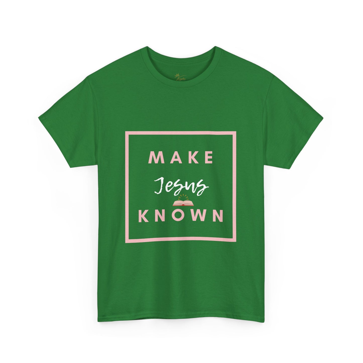 Make Jesus Known Unisex Heavy Cotton Tee - Faith-Inspired Casual T-Shirt