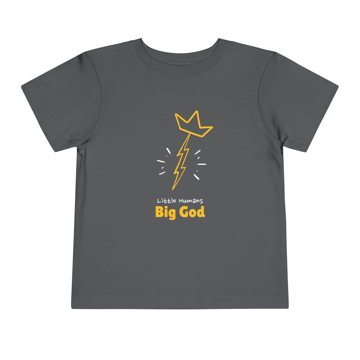 Little Human Big God -Toddler Short Sleeve Tee
