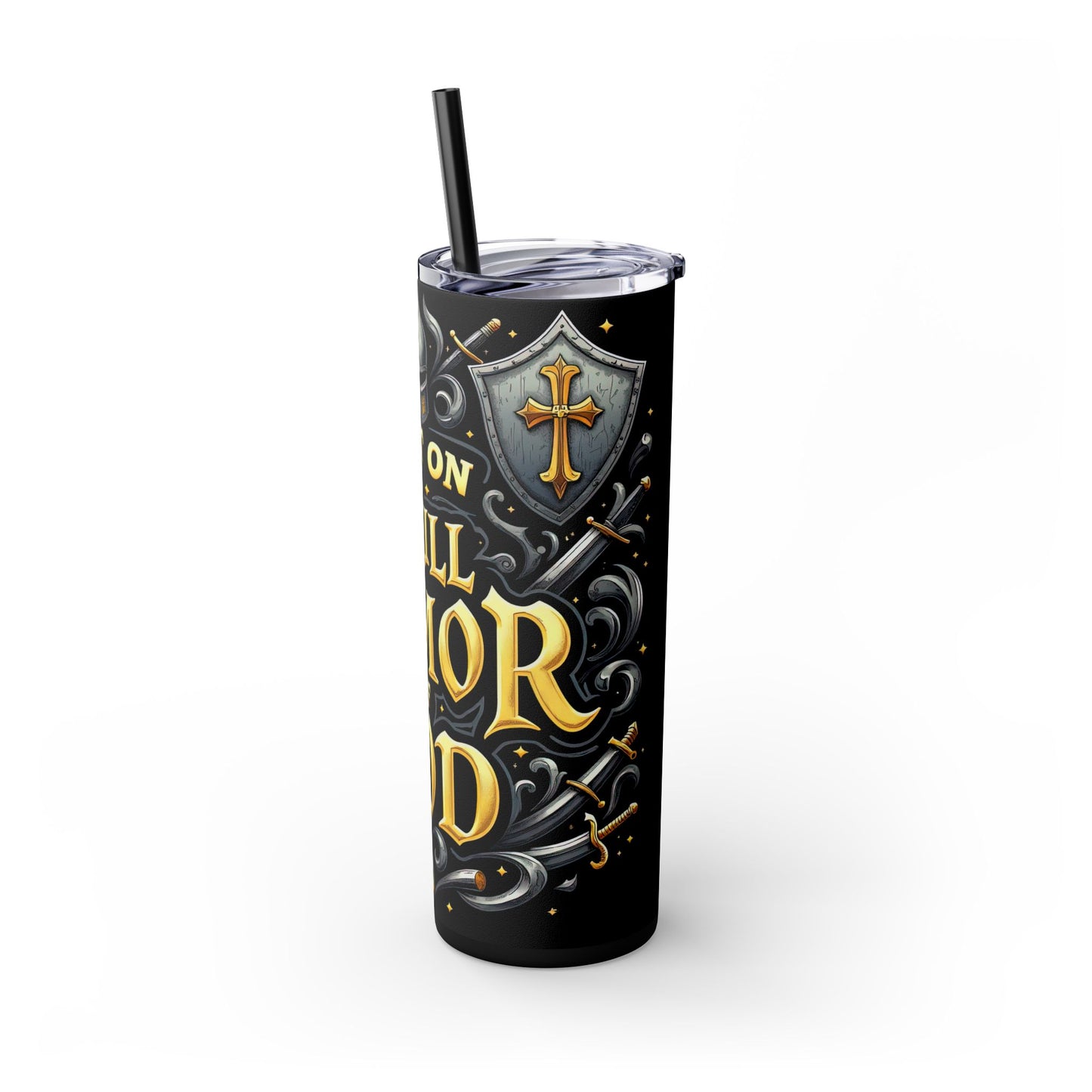 Armor of God 20oz Tumbler – Equipped for Battle