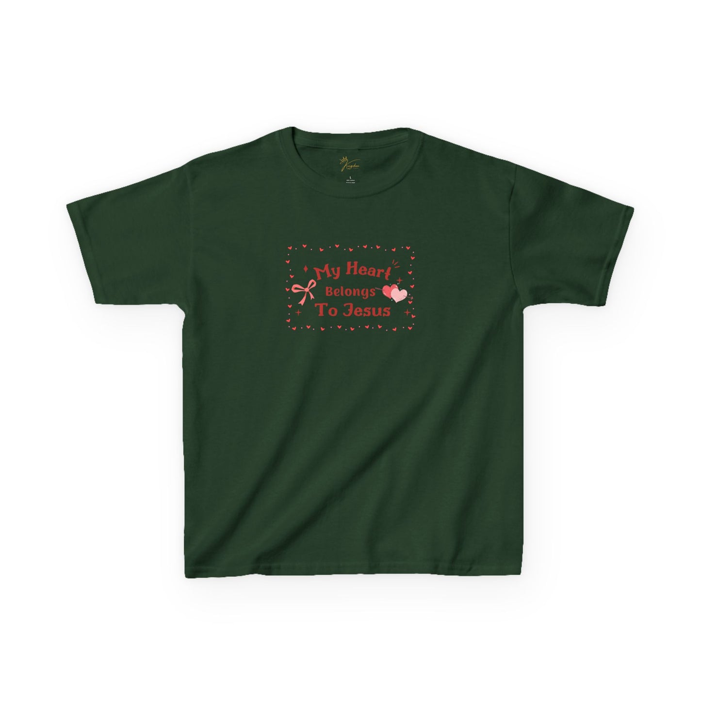 Kids 'My Heart Belongs To Jesus' Tee - Cute Christian Apparel for Children