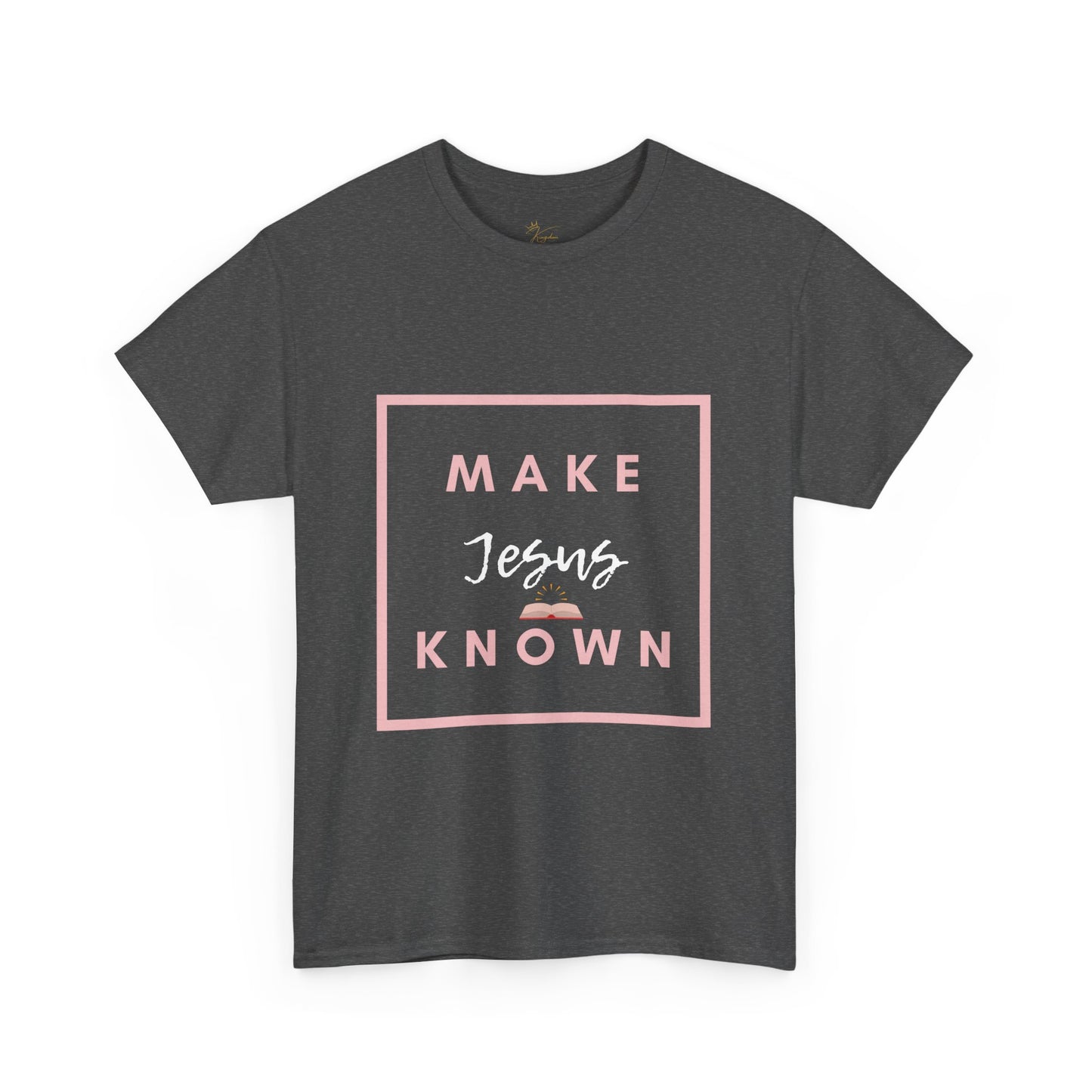Make Jesus Known Unisex Heavy Cotton Tee - Faith-Inspired Casual T-Shirt