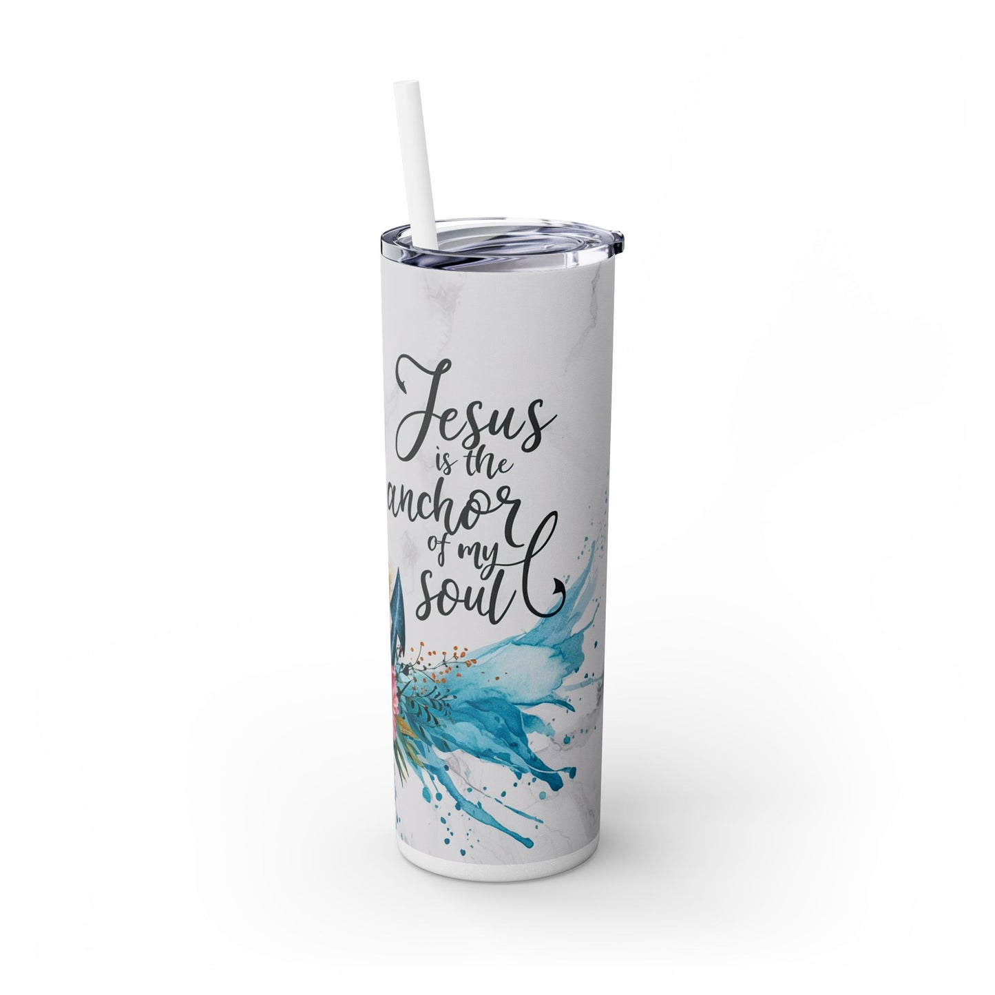 The Anchor of My Soul 20oz Tumbler – Steadfast in Christ
