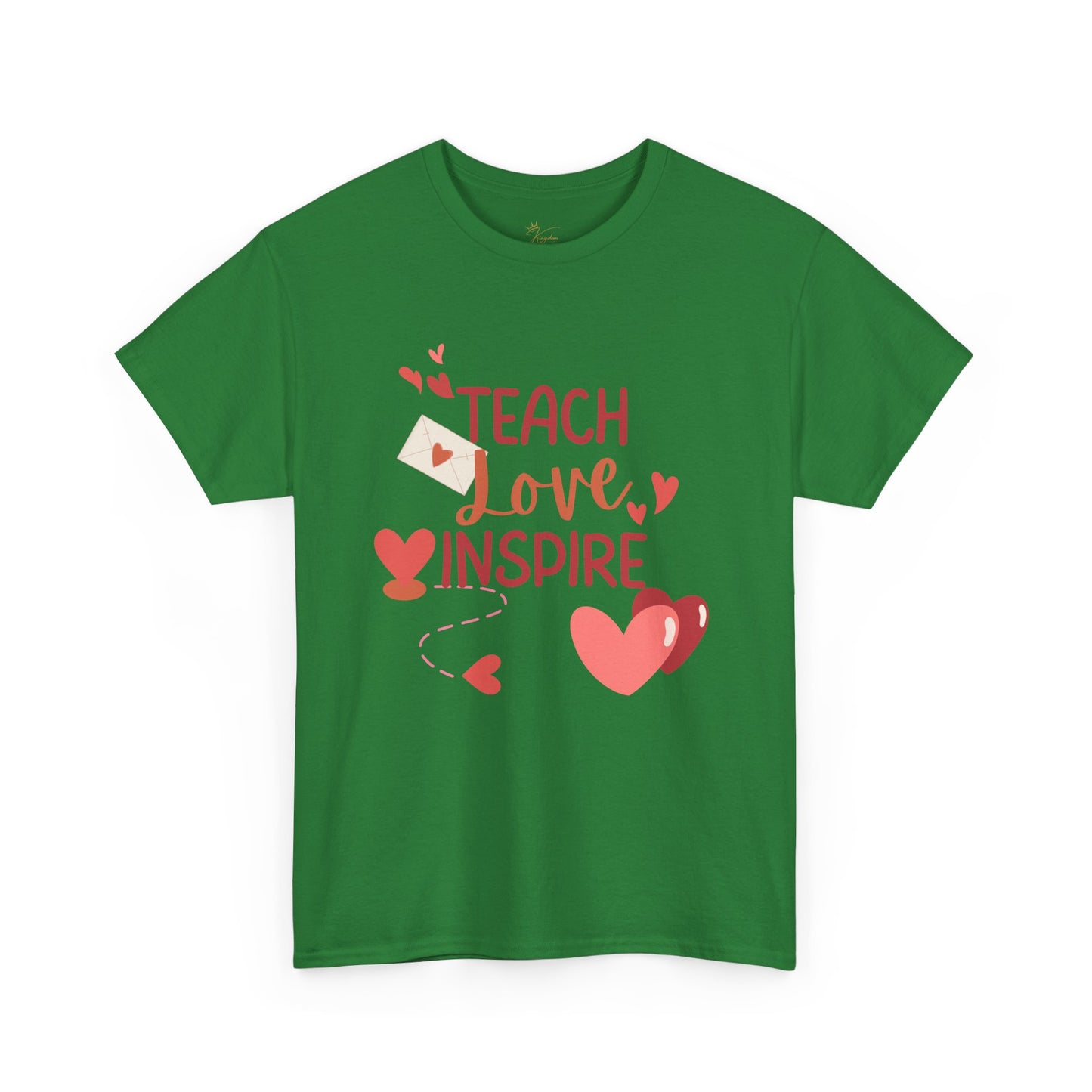 Teach Love Inspire Unisex Heavy Cotton Tee – Inspired by Ephesians 4:11-12