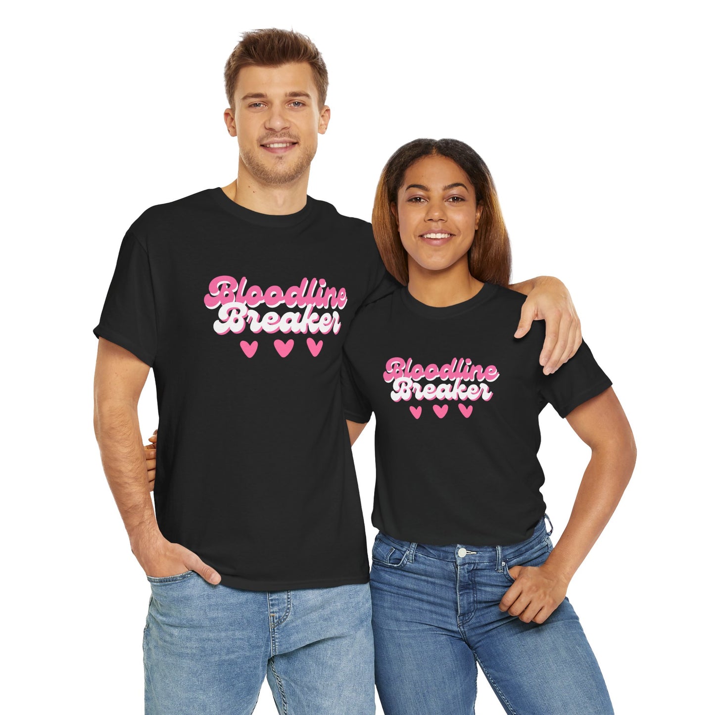 Bloodline Breaker Unisex Heavy Cotton Tee - Cute and Comfortable T-Shirt for Everyday Wear