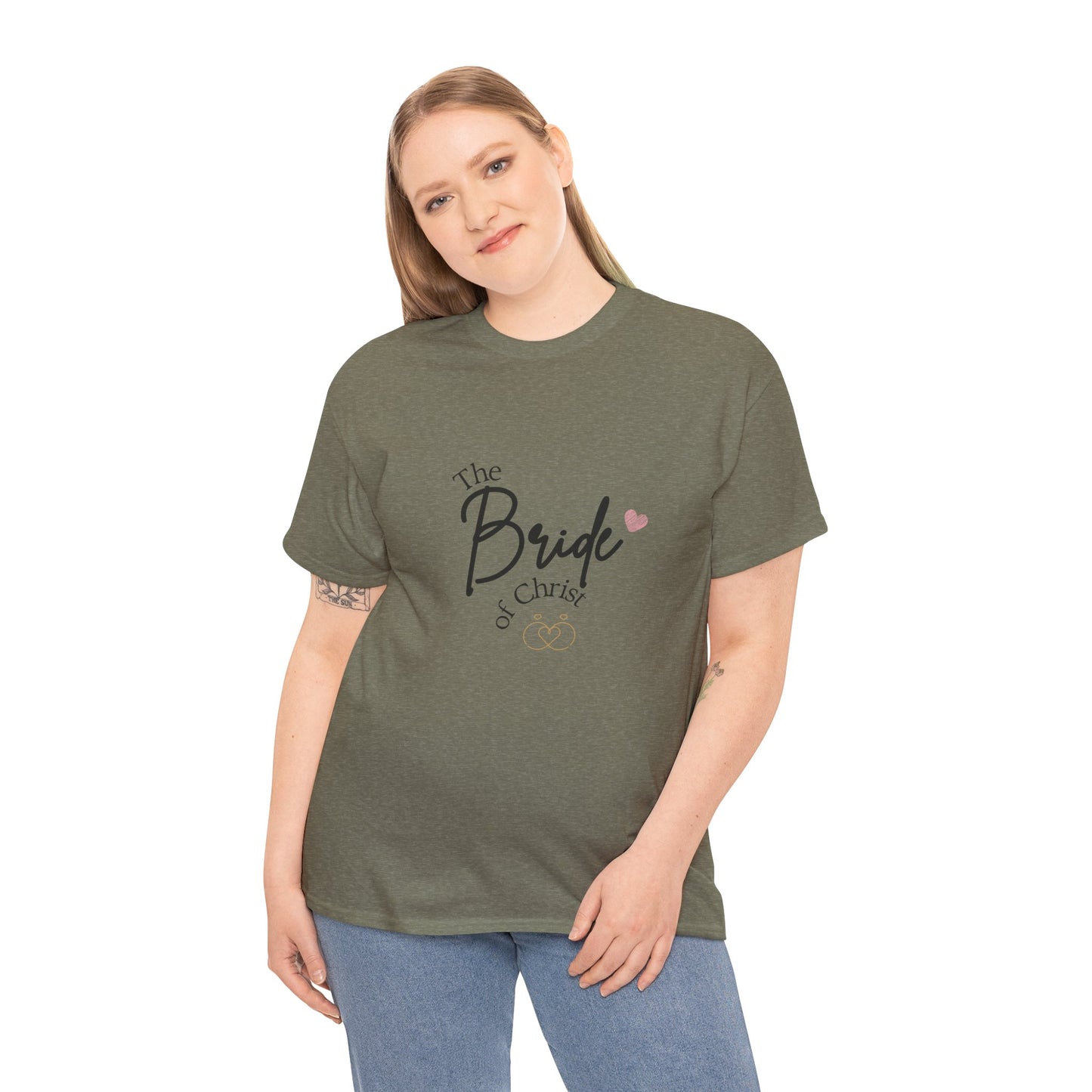 The Bride of Christ Unisex Heavy Cotton Tee | Perfect for Weddings & Celebrations