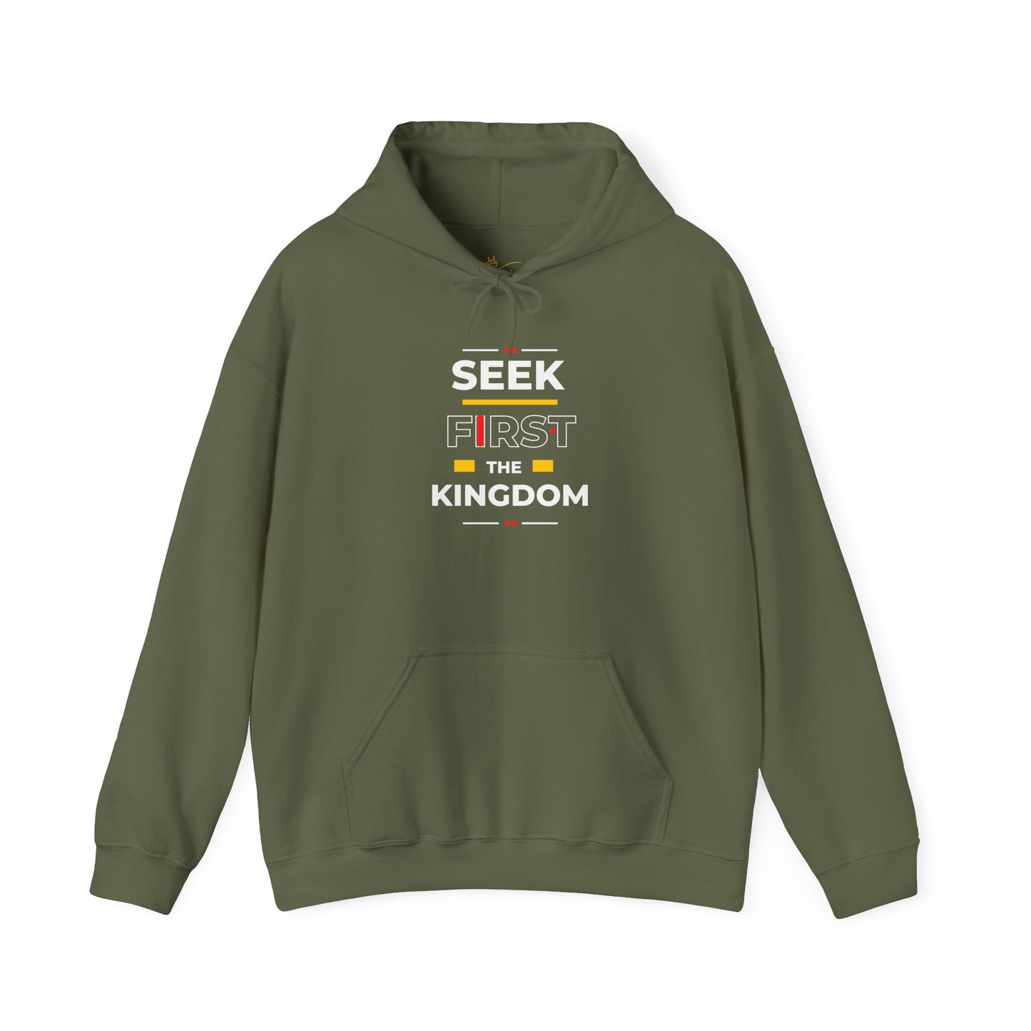 Unisex Hoodie - 'Seek First the Kingdom' Inspirational Design