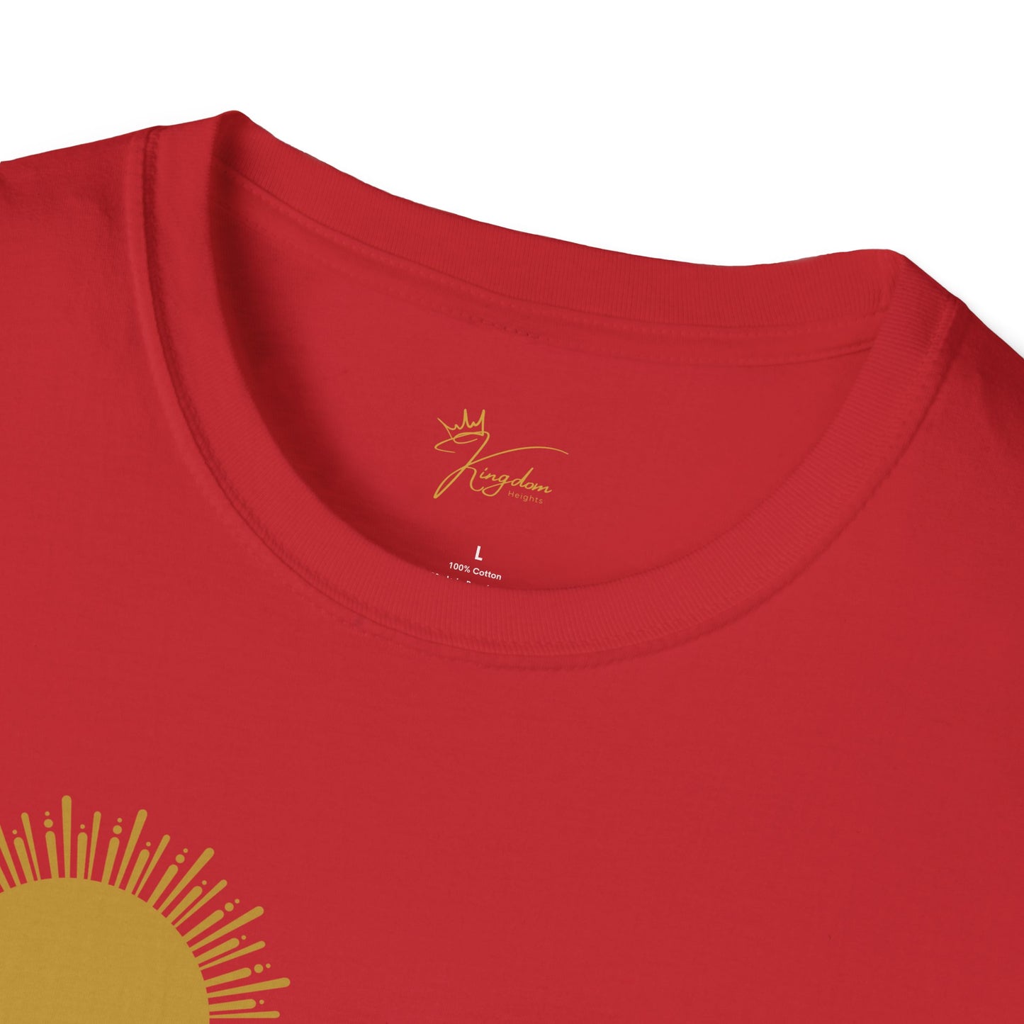 Inspirational Unisex Softstyle T-Shirt - 'He Is Not Here, For He Is Risen'