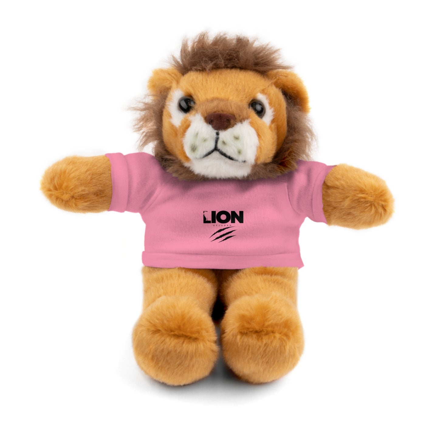 Lion of Judah Stuffed Animal with Tee - Perfect Gift for Kids and Lion Lovers