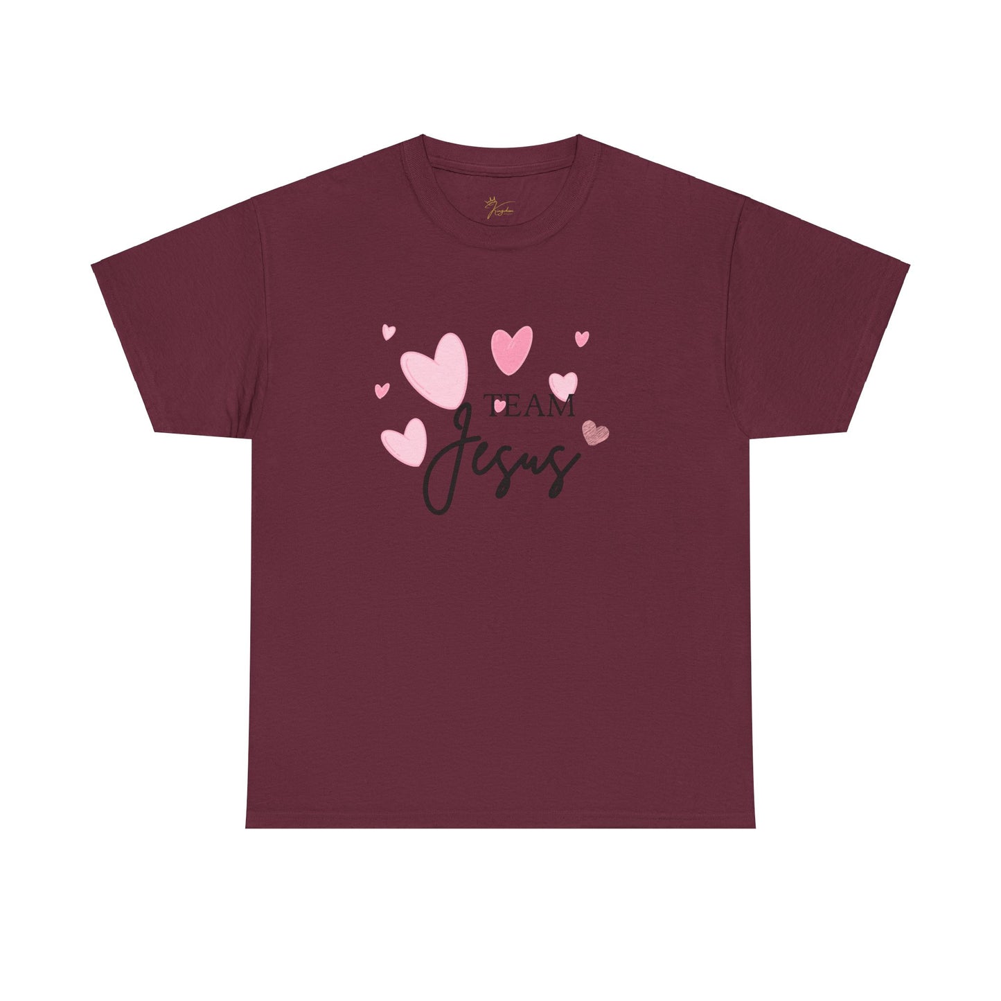 Team Jesus Unisex Heavy Cotton Tee – Perfect for Faith Lovers and Church Events