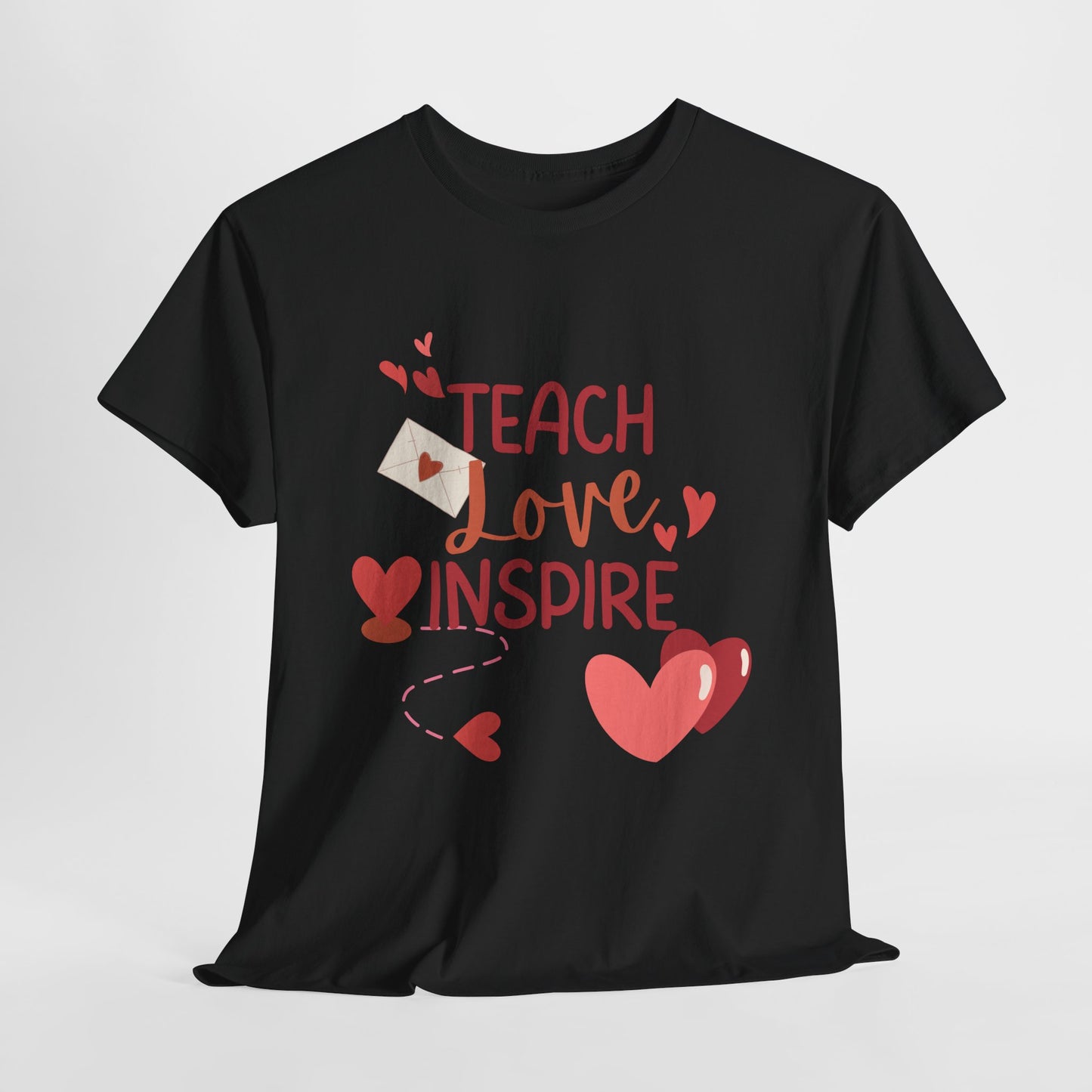 Teach Love Inspire Unisex Heavy Cotton Tee – Inspired by Ephesians 4:11-12