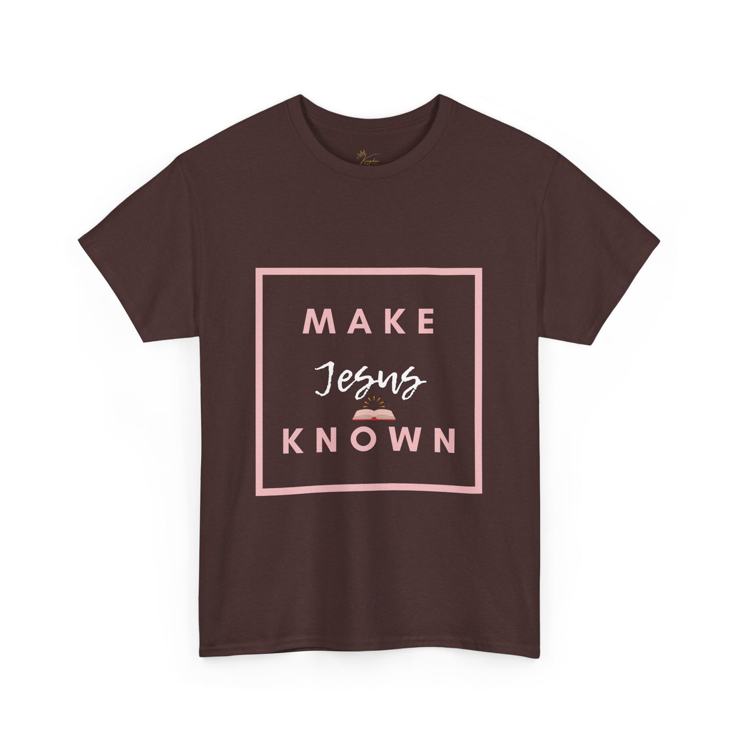 Make Jesus Known Unisex Heavy Cotton Tee - Faith-Inspired Casual T-Shirt