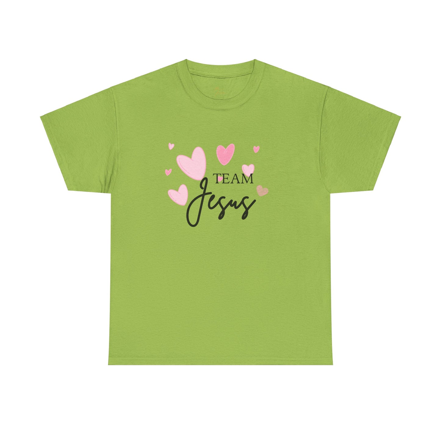 Team Jesus Unisex Heavy Cotton Tee – Perfect for Faith Lovers and Church Events
