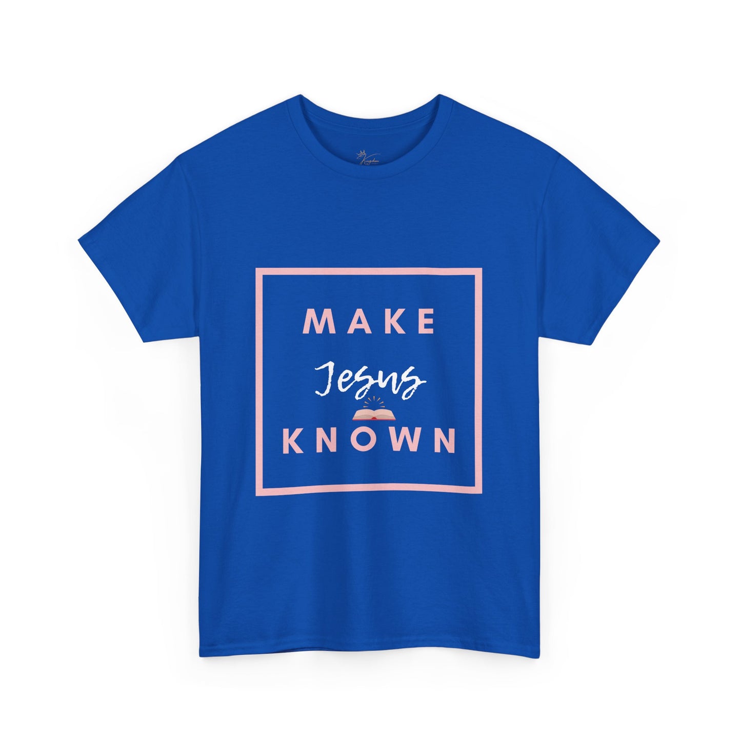 Make Jesus Known Unisex Heavy Cotton Tee - Faith-Inspired Casual T-Shirt