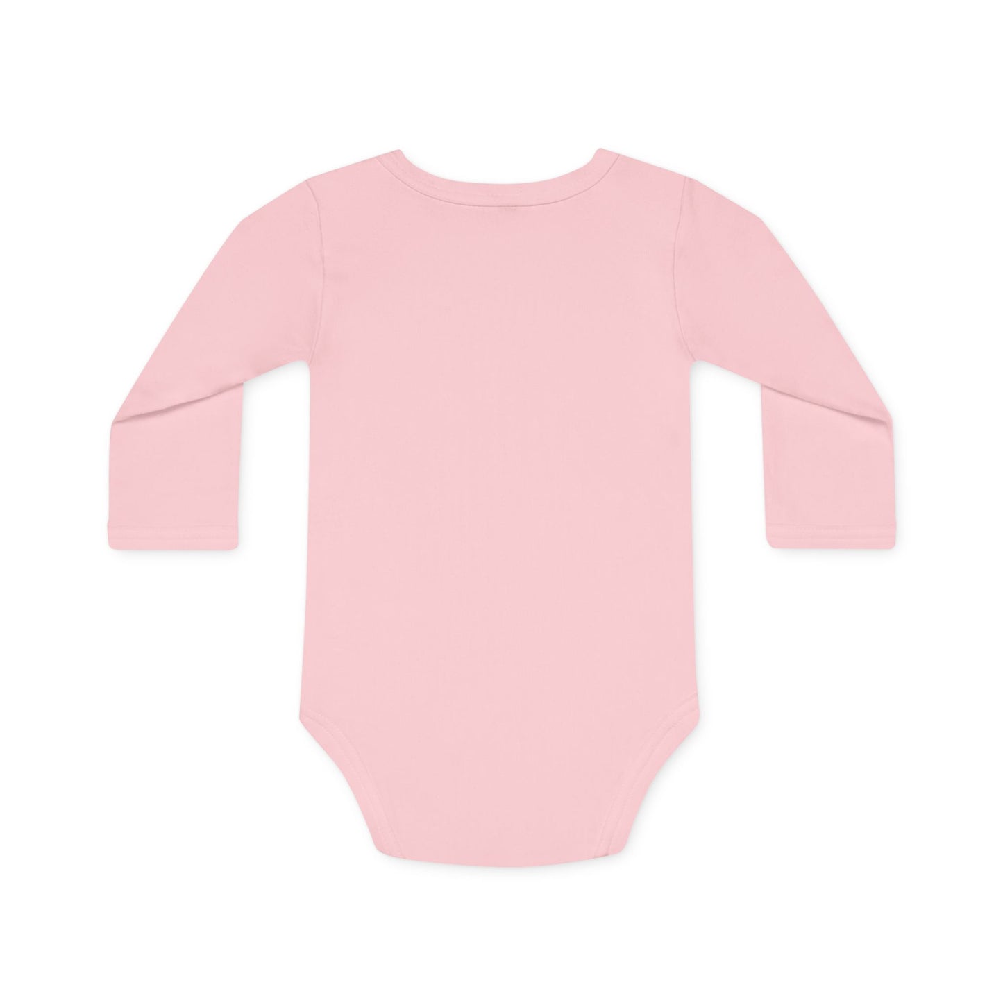 Baby Long-Sleeve Organic Bodysuit - Faith Inspired Design