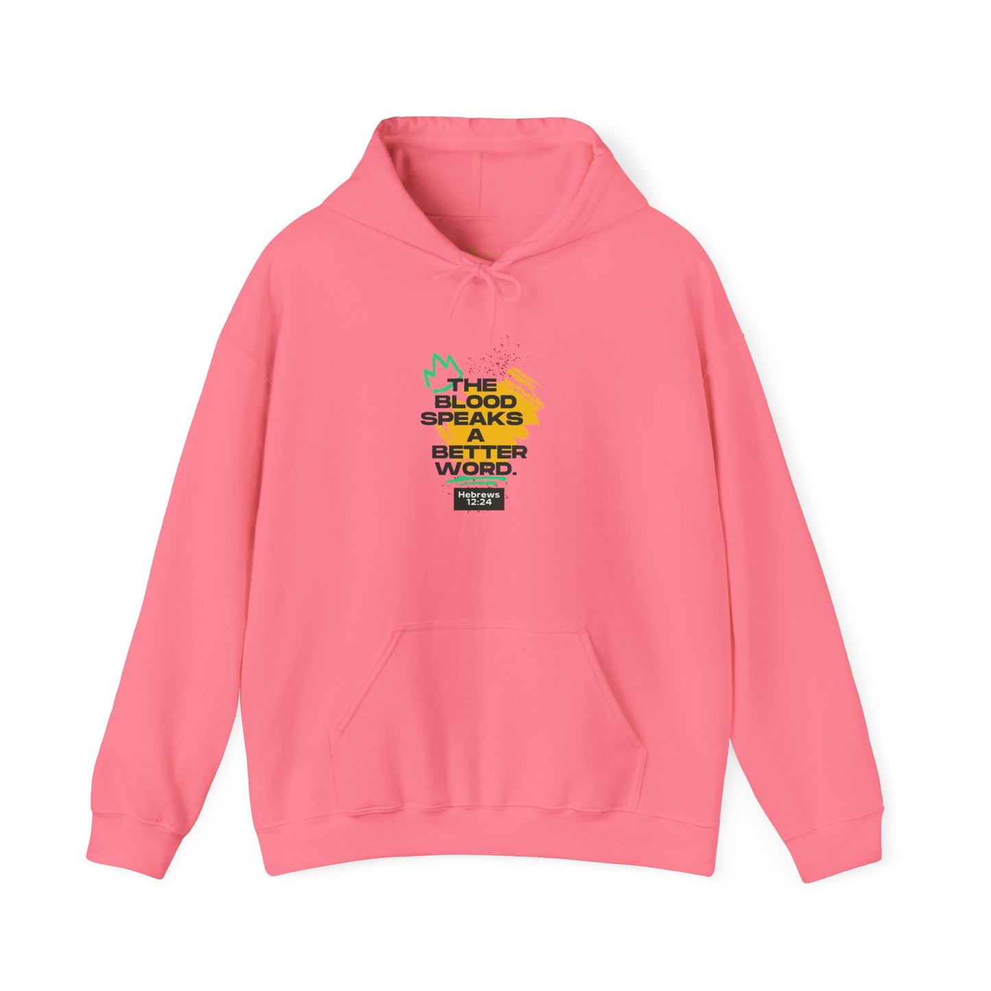 The Blood Speaks a Better Word - Unisex Heavy Blend™ Hooded Sweatshirt
