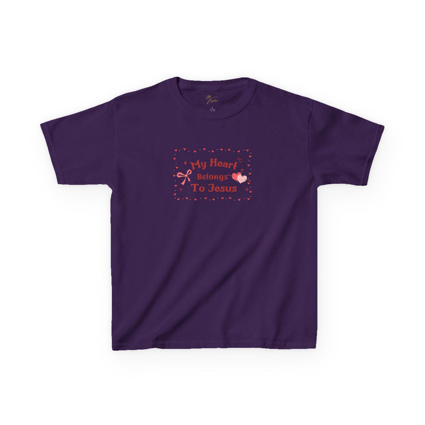 Kids 'My Heart Belongs To Jesus' Tee - Cute Christian Apparel for Children