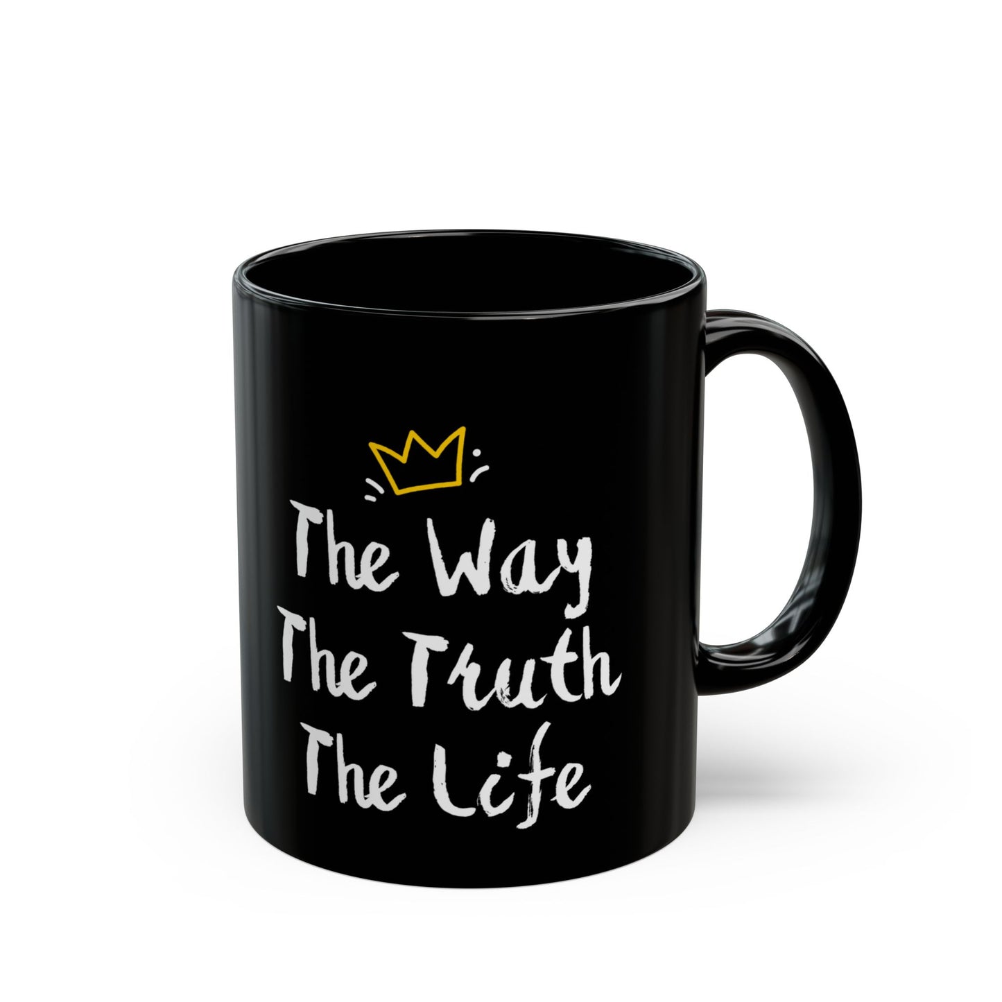 The Way, The Truth, The Life-Black Mug (11oz, 15oz)