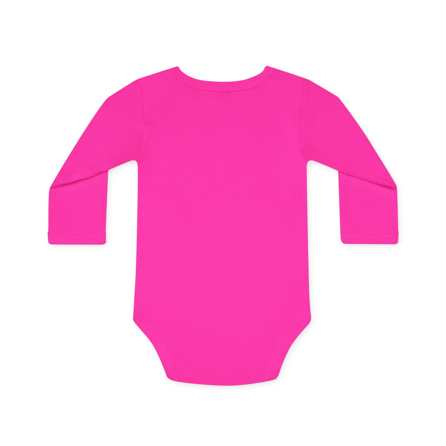 Baby Long-Sleeve Organic Bodysuit - Faith Inspired Design