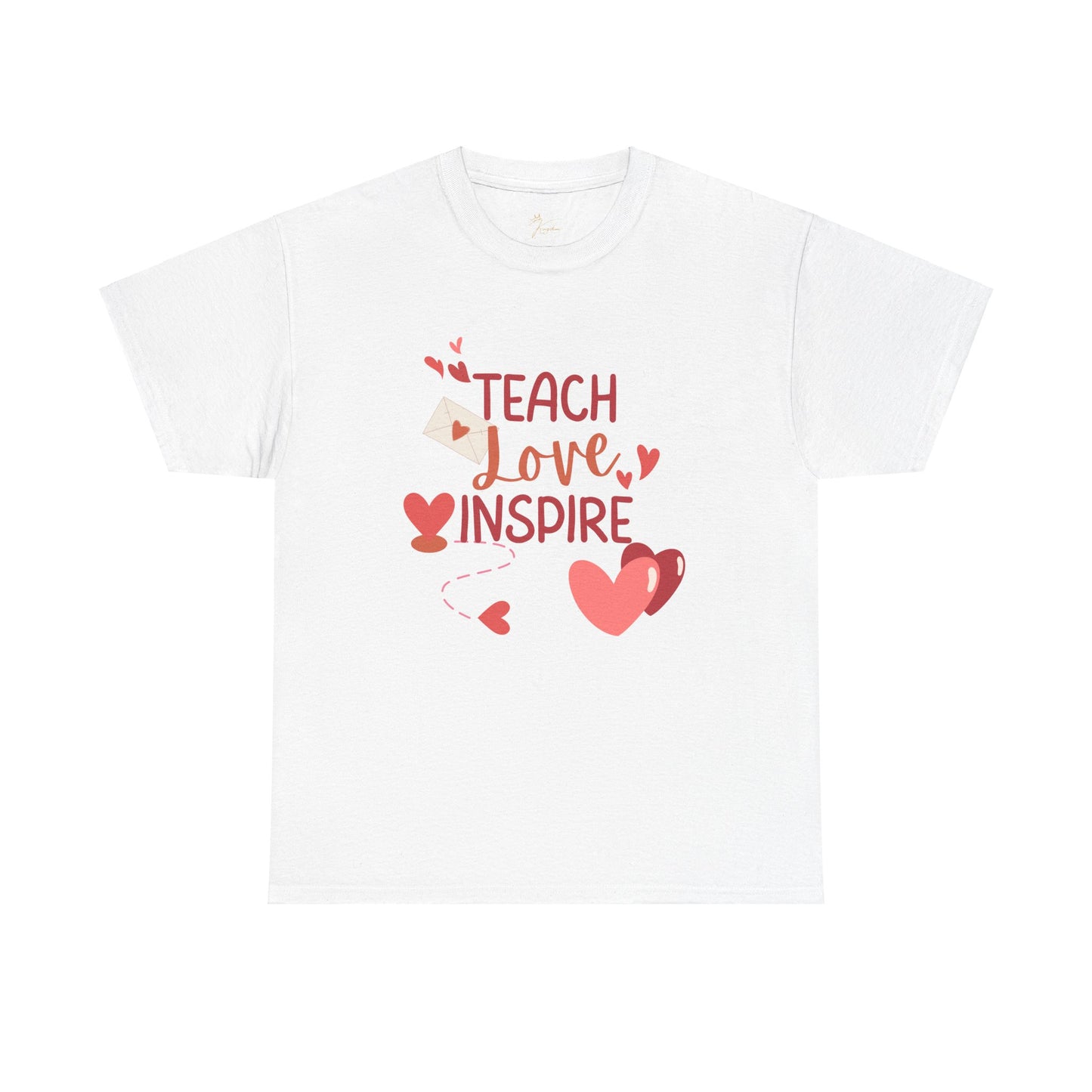 Teach Love Inspire Unisex Heavy Cotton Tee – Inspired by Ephesians 4:11-12