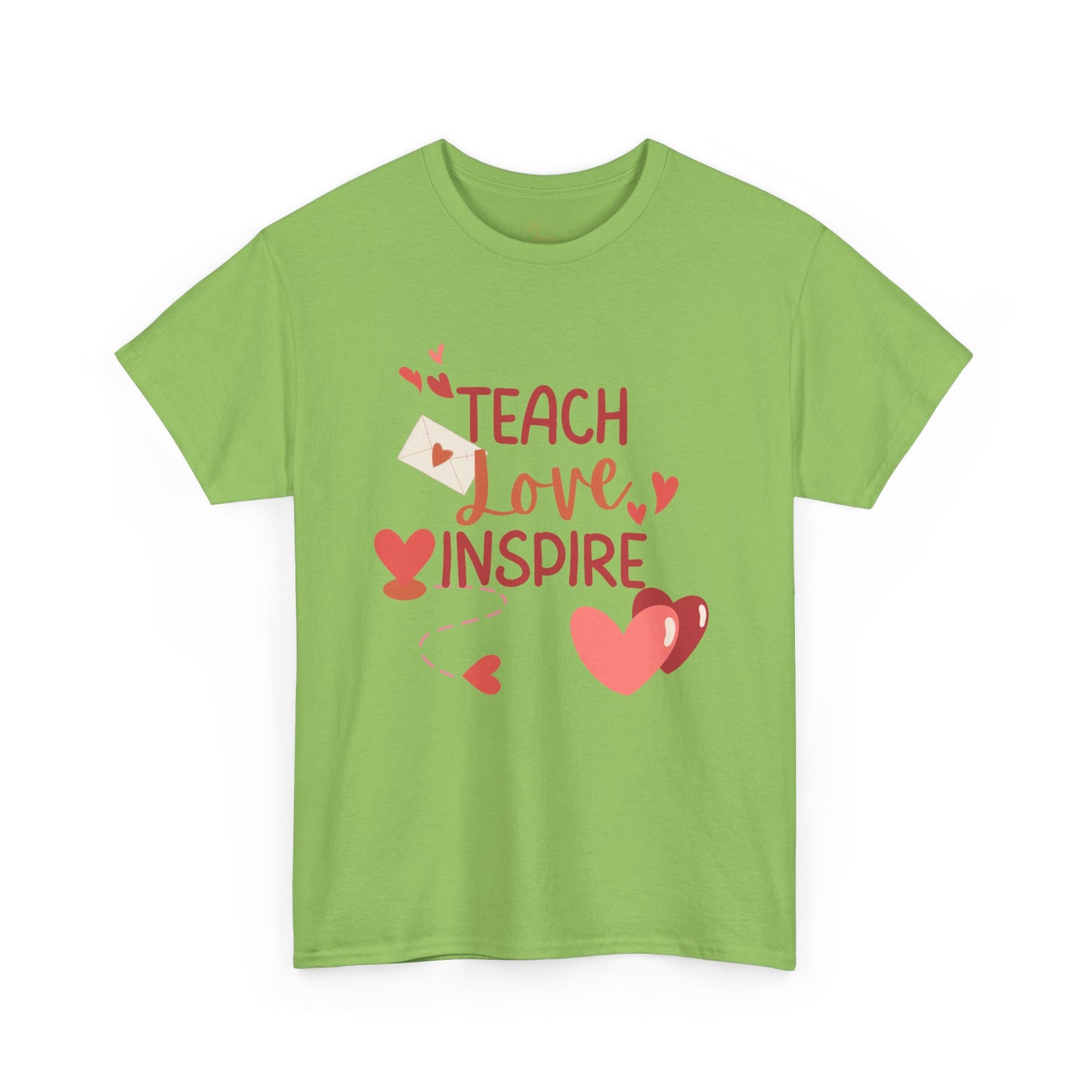 Teach Love Inspire Unisex Heavy Cotton Tee – Inspired by Ephesians 4:11-12