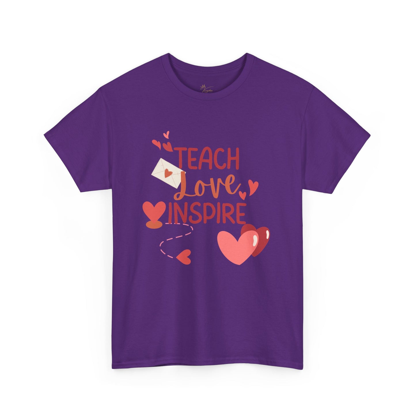 Teach Love Inspire Unisex Heavy Cotton Tee – Inspired by Ephesians 4:11-12