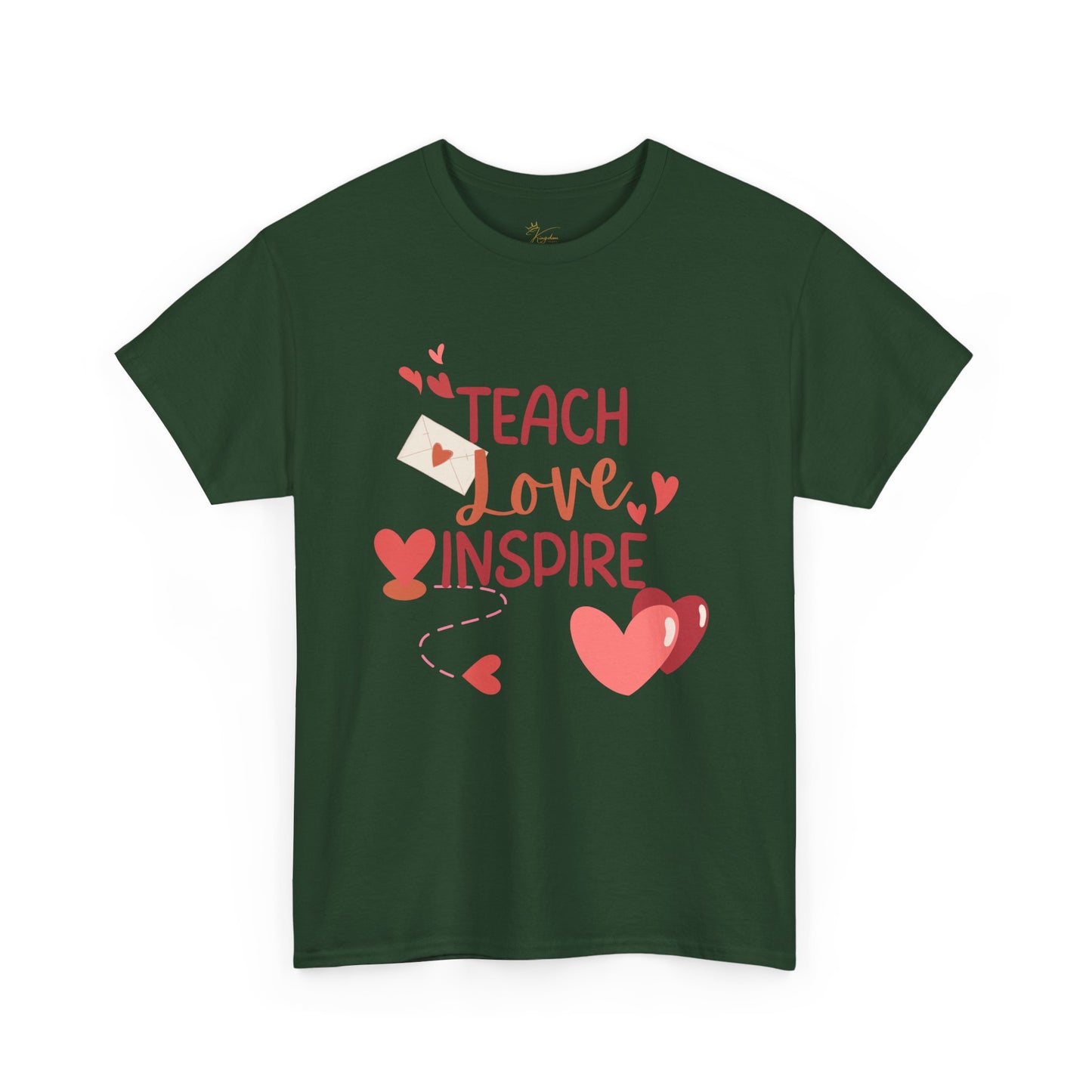 Teach Love Inspire Unisex Heavy Cotton Tee – Inspired by Ephesians 4:11-12