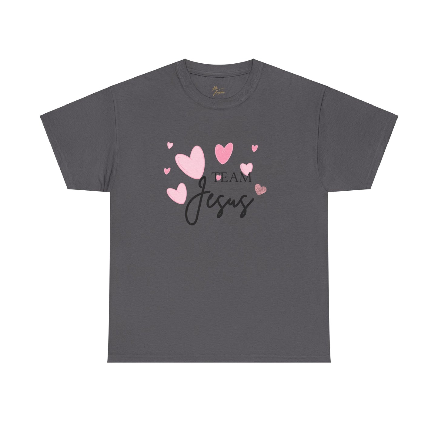 Team Jesus Unisex Heavy Cotton Tee – Perfect for Faith Lovers and Church Events