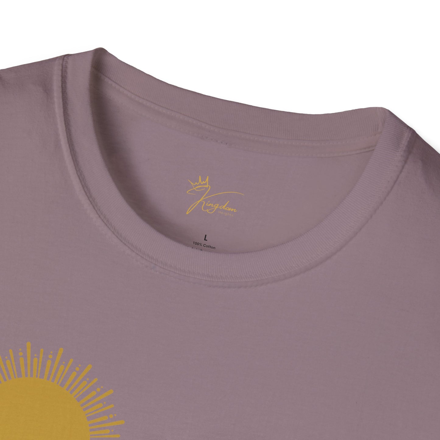 Inspirational Unisex Softstyle T-Shirt - 'He Is Not Here, For He Is Risen'