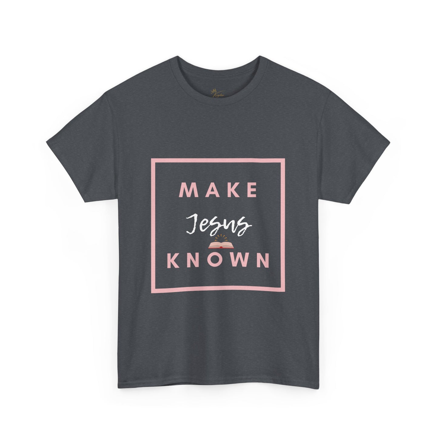 Make Jesus Known Unisex Heavy Cotton Tee - Faith-Inspired Casual T-Shirt