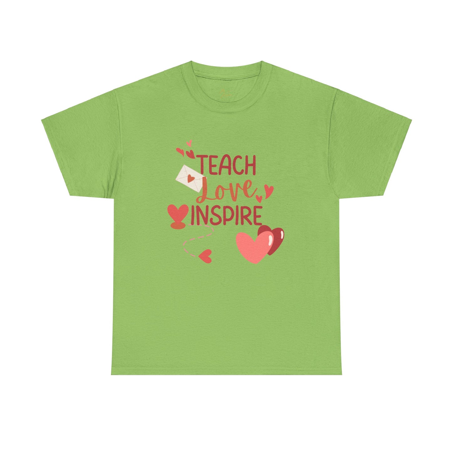 Teach Love Inspire Unisex Heavy Cotton Tee – Inspired by Ephesians 4:11-12
