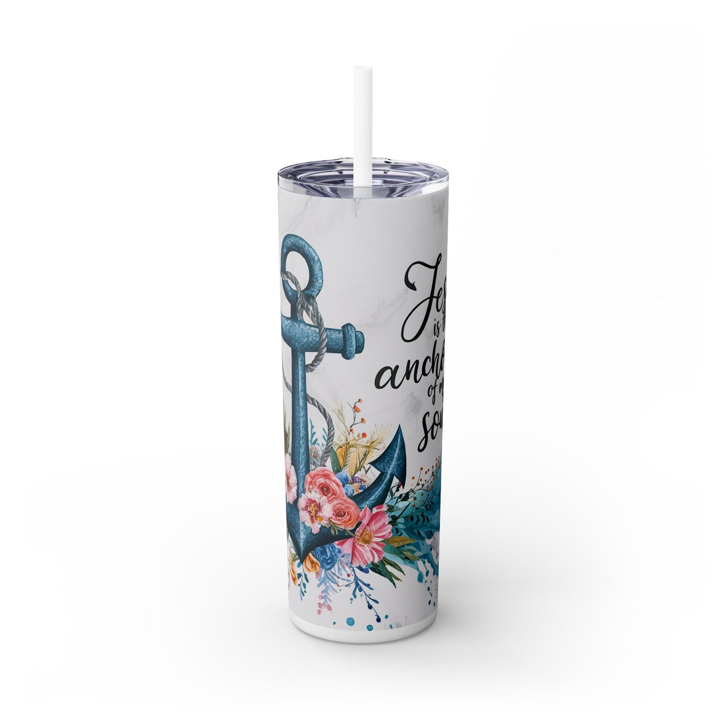 The Anchor of My Soul 20oz Tumbler – Steadfast in Christ