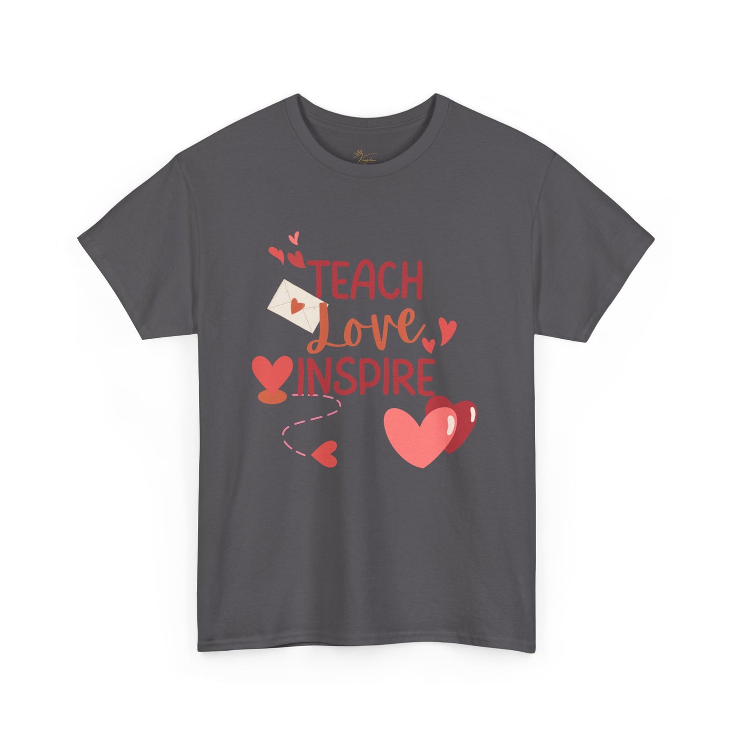 Teach Love Inspire Unisex Heavy Cotton Tee – Inspired by Ephesians 4:11-12