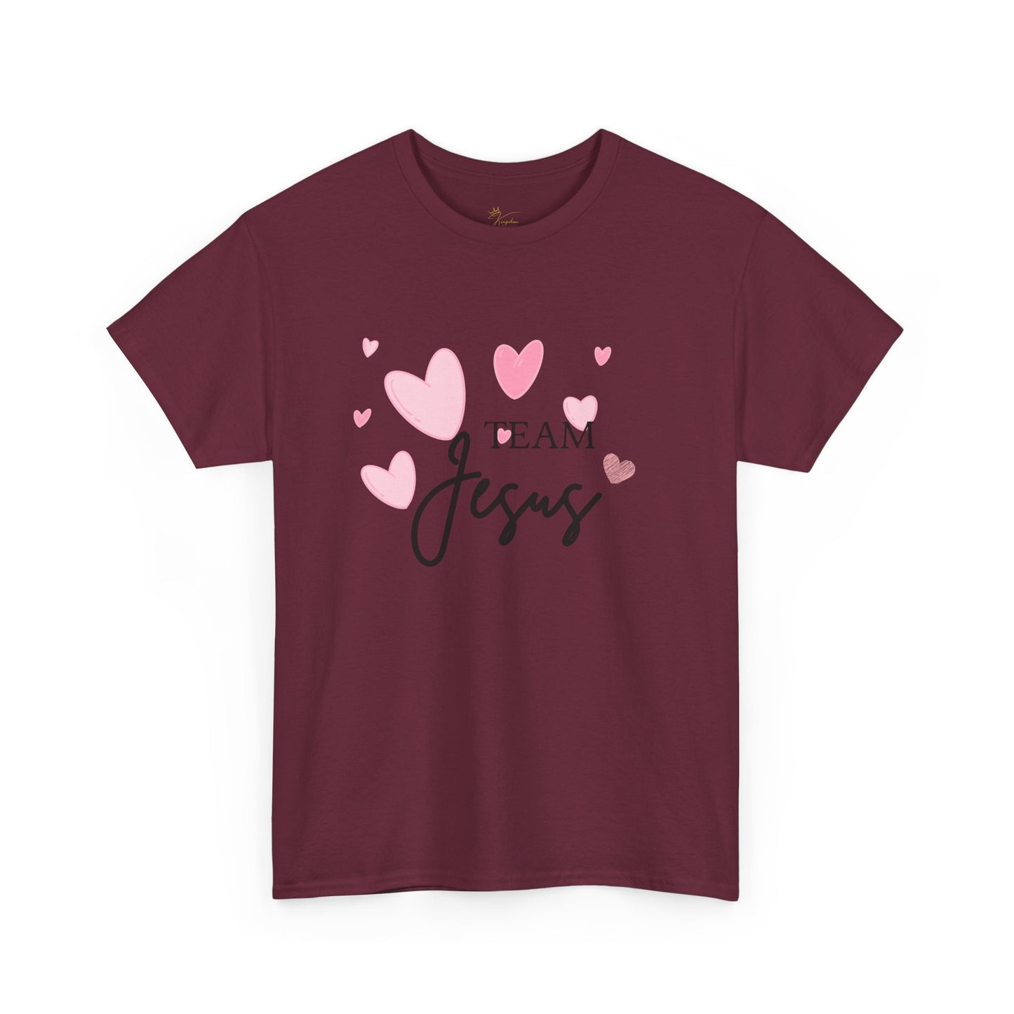 Team Jesus Unisex Heavy Cotton Tee – Perfect for Faith Lovers and Church Events