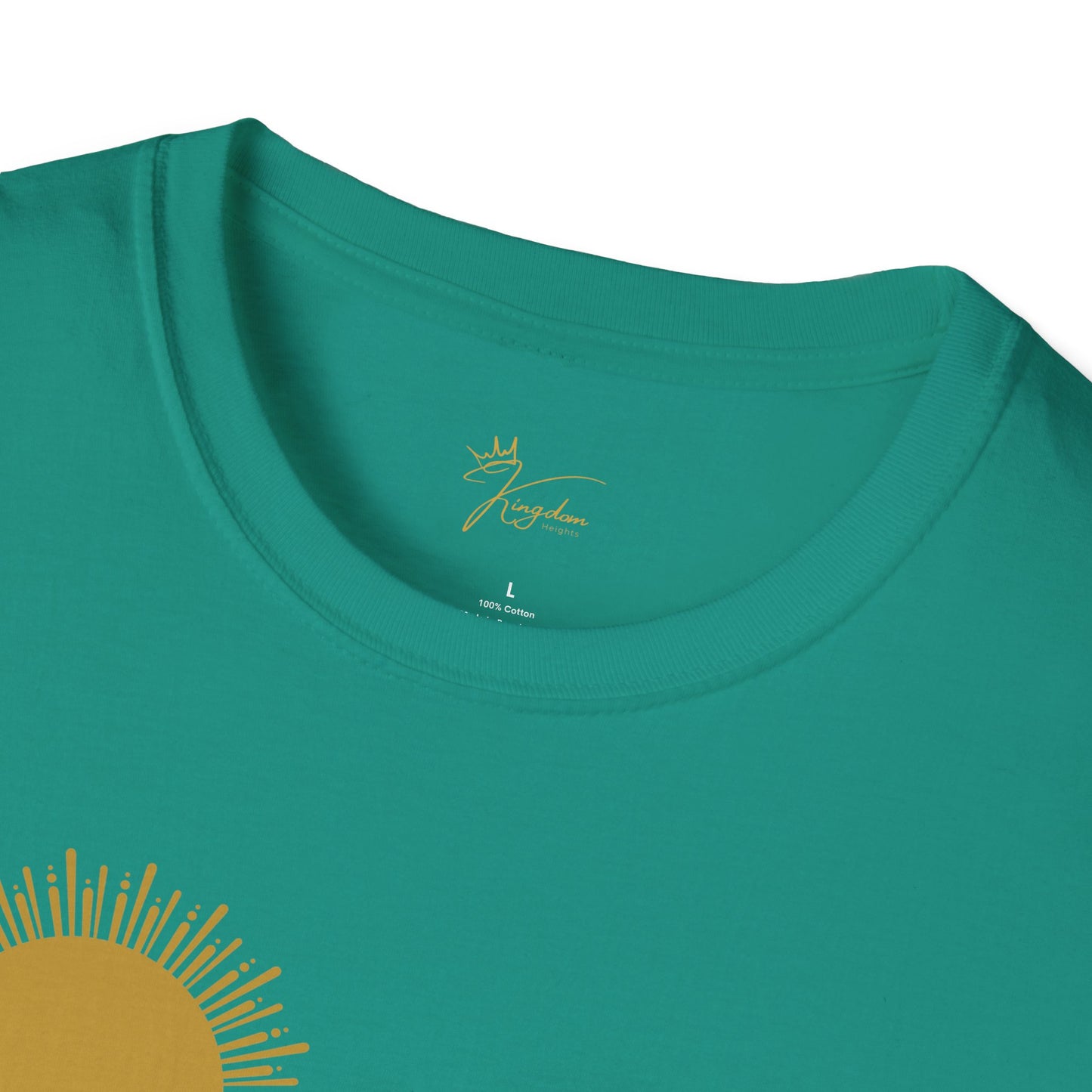 Inspirational Unisex Softstyle T-Shirt - 'He Is Not Here, For He Is Risen'