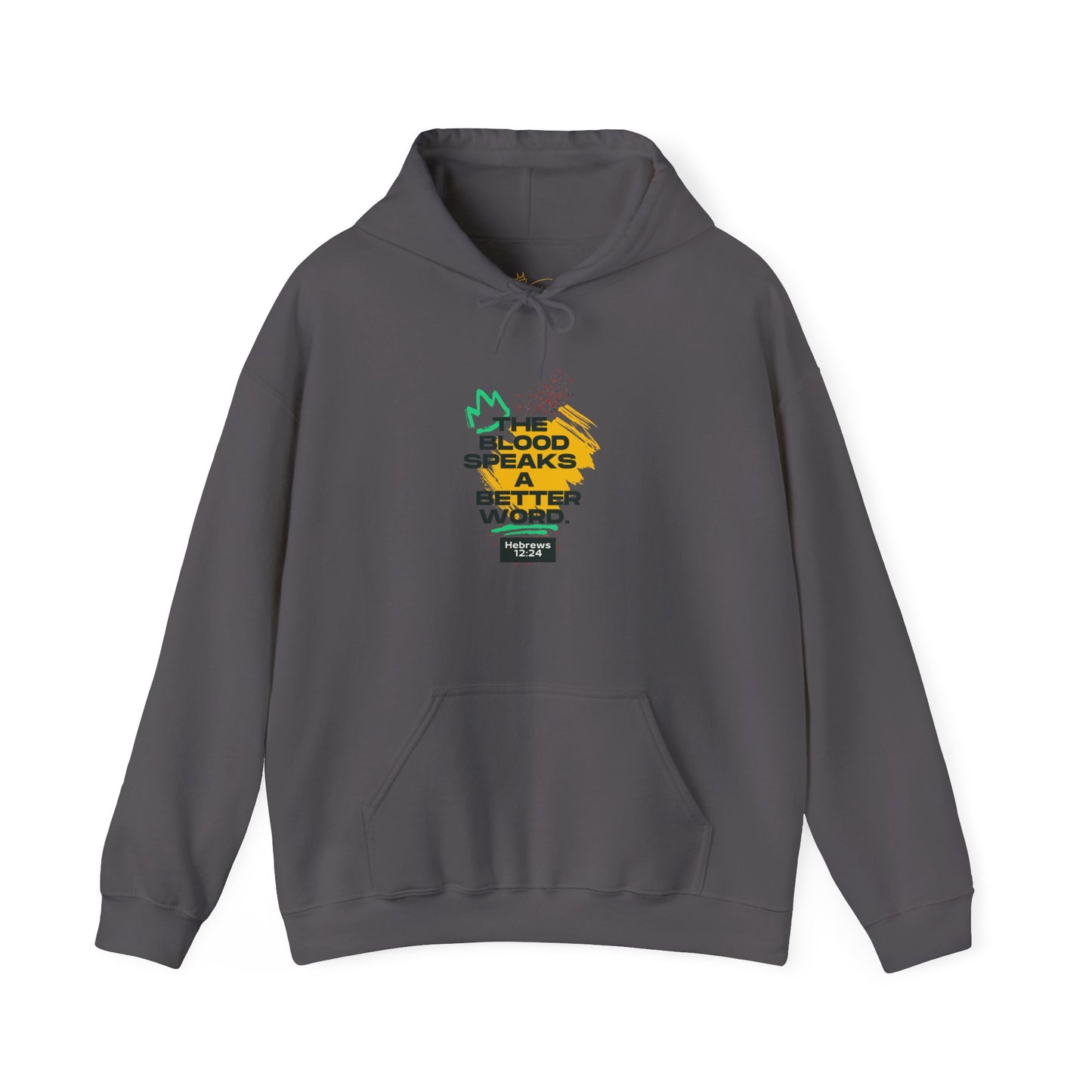 The Blood Speaks a Better Word - Unisex Heavy Blend™ Hooded Sweatshirt