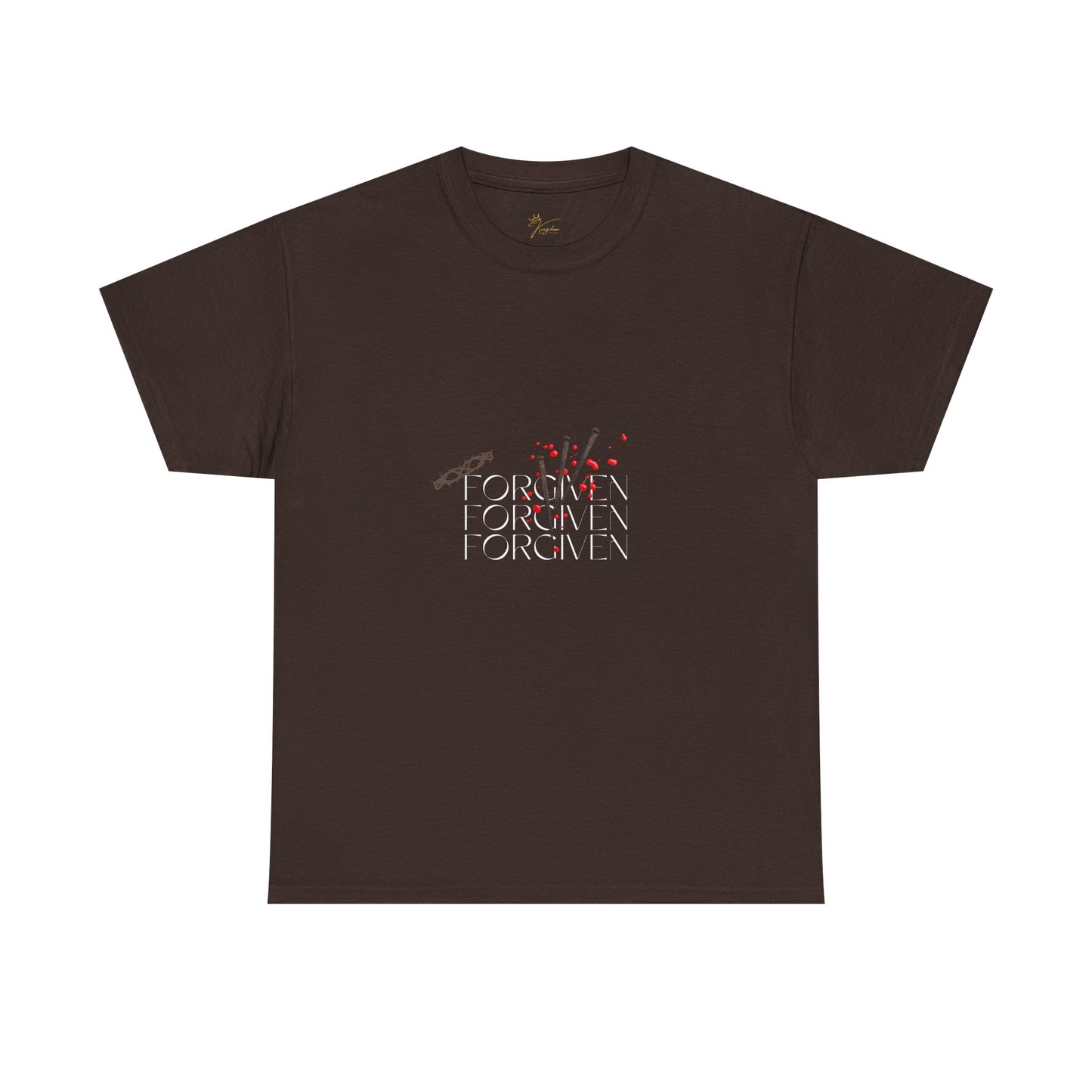 Forgiven Unisex Heavy Cotton Tee - Statement T-Shirt for Casual Style