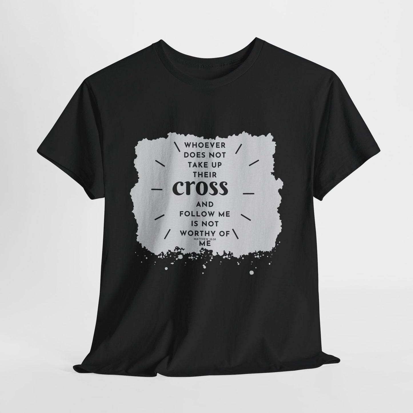 Whoever does not take up their cross