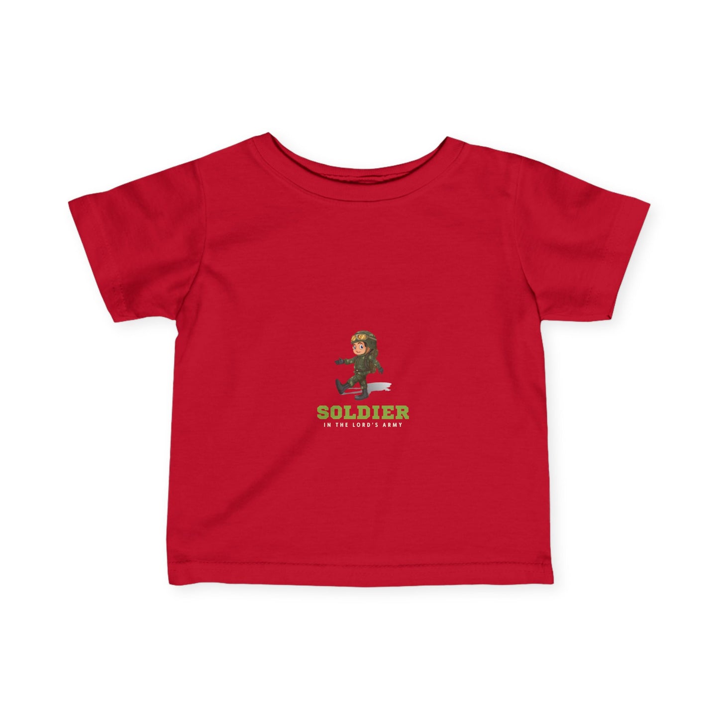Cute Soldier Infant/Toddler Tee - Adorable Baby T-Shirt for Little Ones