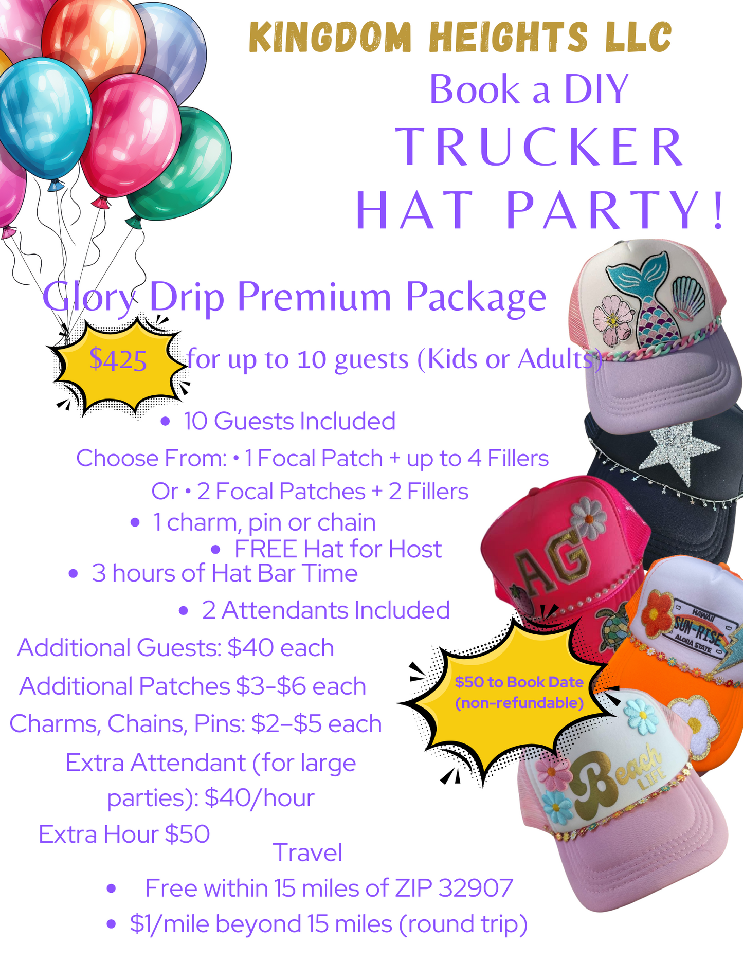 Glory Drip Premium Package