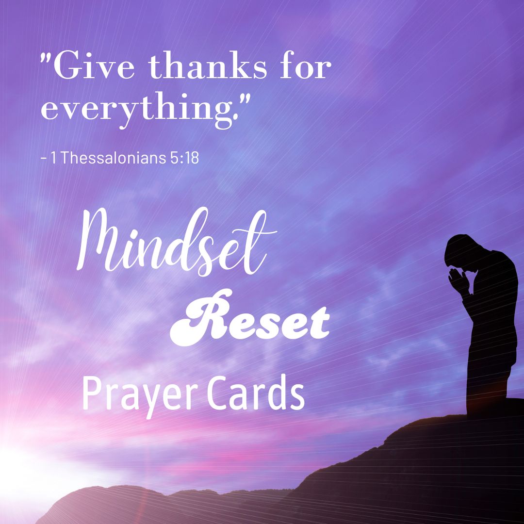 Mindset Reset Prayer Cards