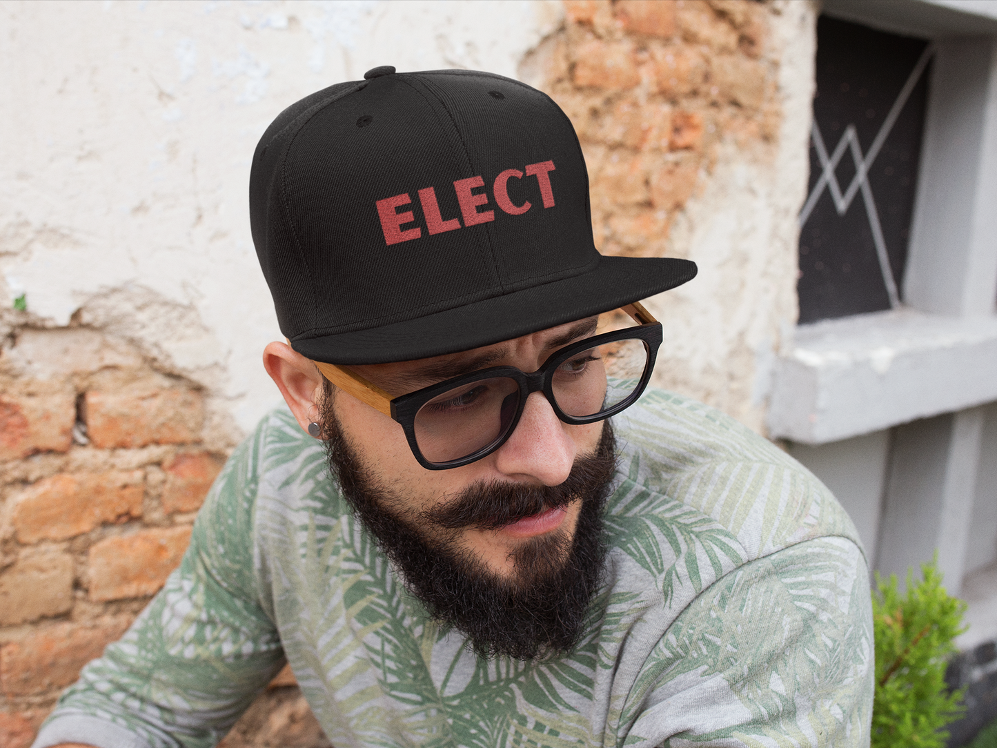 Elect Snapback Cap for God's Elect - Stylish Flat Bill Hat