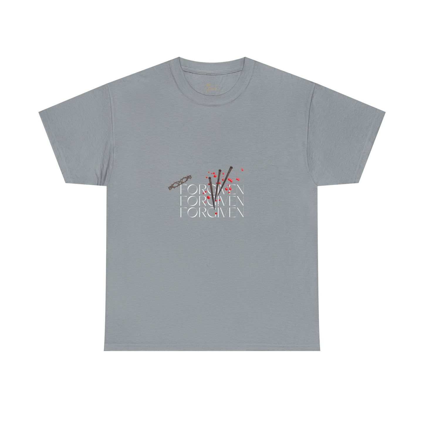 Forgiven Unisex Heavy Cotton Tee - Statement T-Shirt for Casual Style