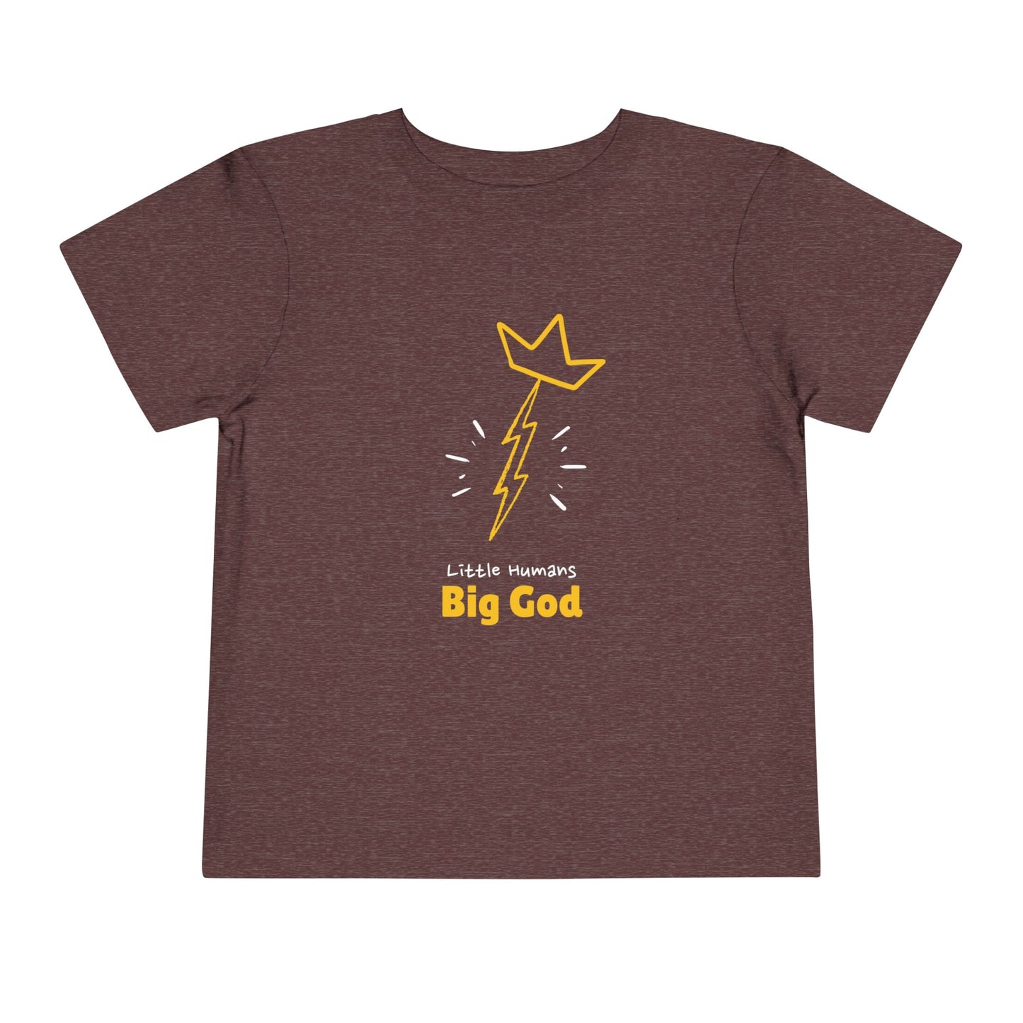Little Human Big God -Toddler Short Sleeve Tee