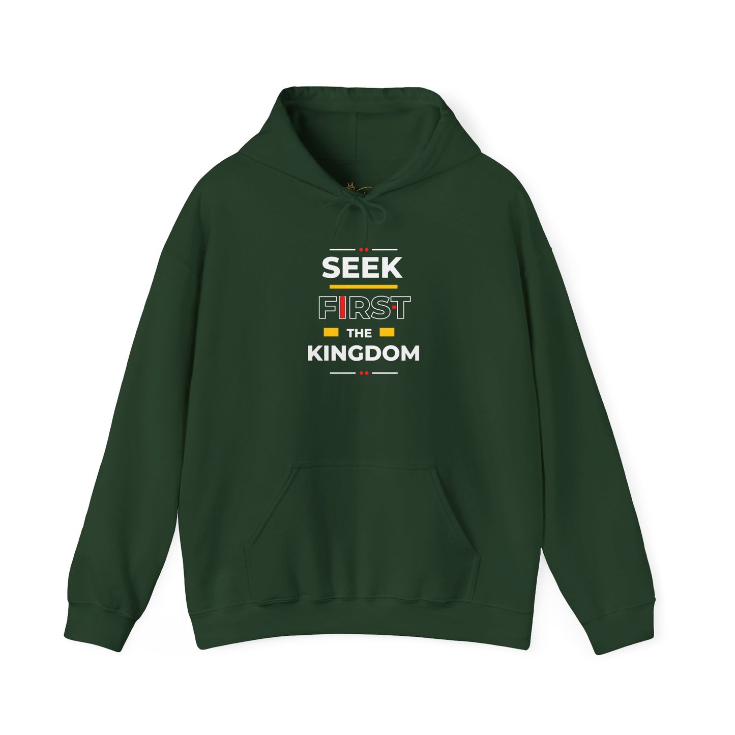 Unisex Hoodie - 'Seek First the Kingdom' Inspirational Design