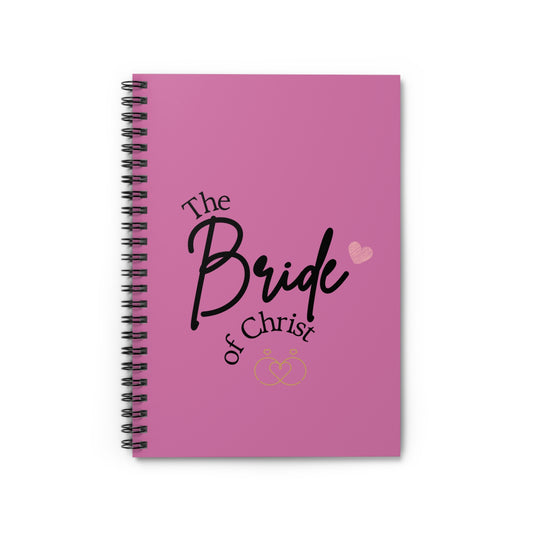 Bride of Christ Spiral Notebook - Ruled Line